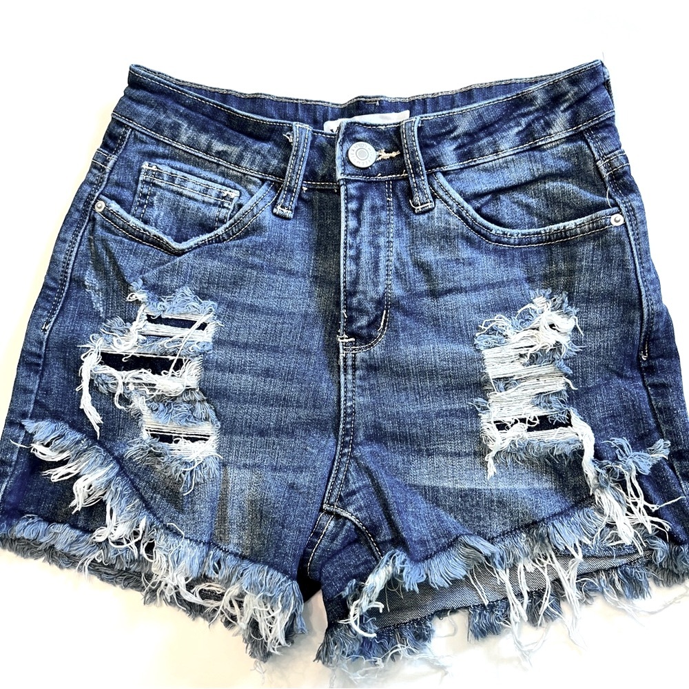 YMI Denim High Rise Jean Shorts Size Small